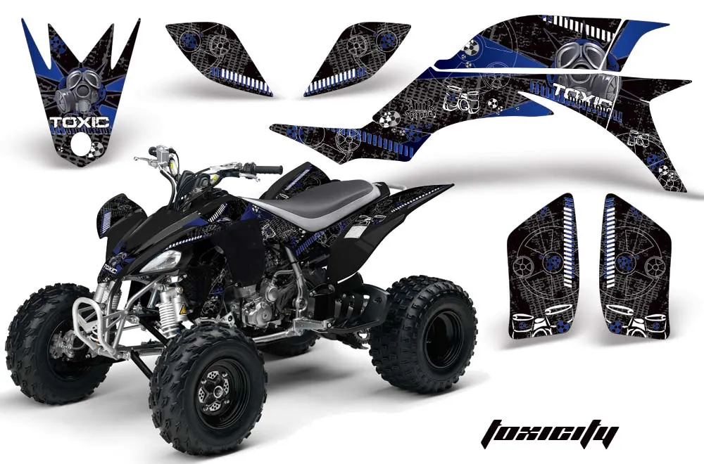 Yamaha YFZ 450 ATV Graphic Kit - 2004-2014 Toxicity Blue