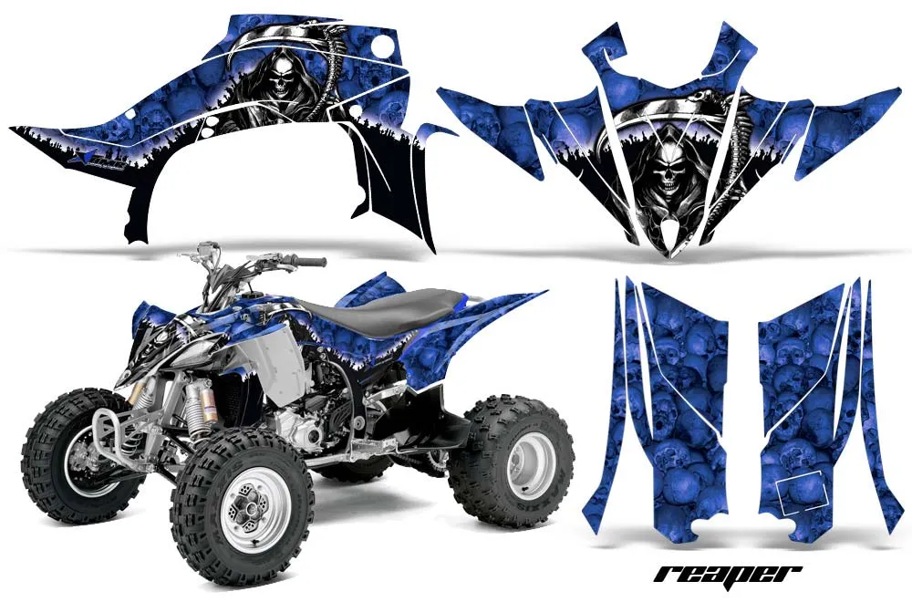 Yamaha YFZ 450R / SE ATV Graphic Kit - 2014-2019 Reaper Blue