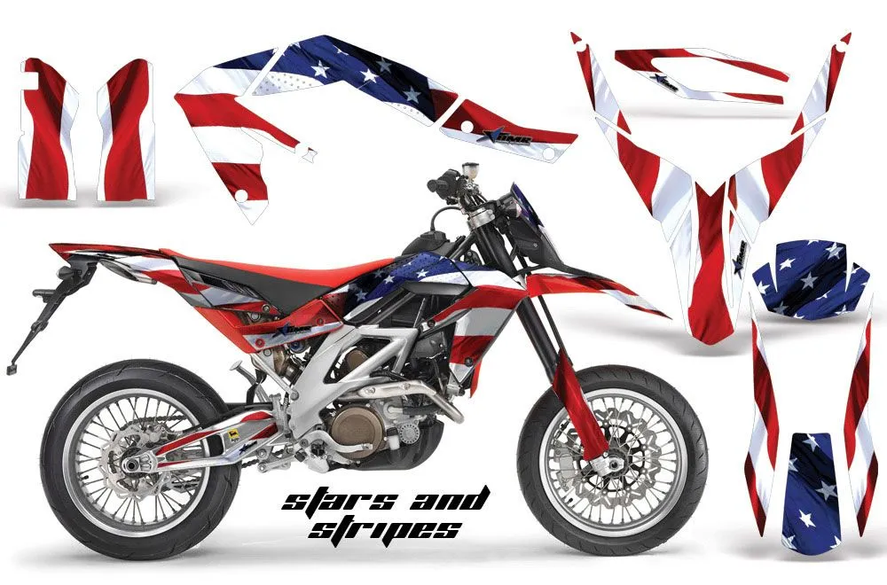 Aprilia SXV 4.5 / 5.5 Dirt Bike Custom Graphic Kit - 2006-2015