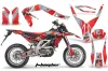 Aprilia SXV 4.5 / 5.5 Dirt Bike Graphic Kit - 2006-2015 T Bomber Red