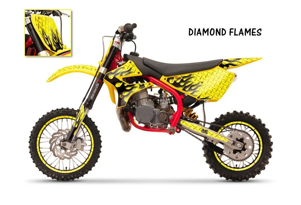 Cobra CX 50 Jr Dirt Bike Custom Graphic Kit - 2003-2011