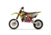 Cobra CX 50 Sr King Dirt Bike Graphic Kit - 2002-2011 Diamond Flames Yellow