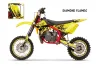 Cobra CX 50 Sr King Dirt Bike Graphic Kit - 2002-2011 Mad Hatter Yellow