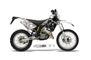 Gas Gas EC 300 Dirt Bike Graphic Kit - 2006-2008 Reaper White