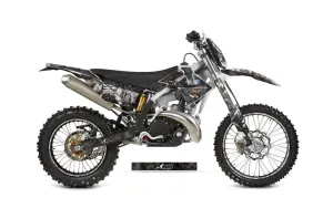 Gas Gas EC 300 Dirt Bike Graphic Kit - 2011-2012 Mad Hatter Black