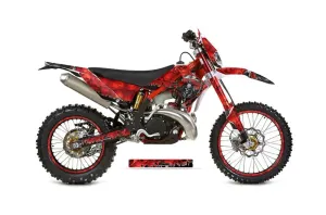 Gas Gas EC 300 Dirt Bike Graphic Kit - 2011-2012 Reaper Red