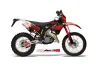 Gas Gas EC 250 Dirt Bike Graphic Kit - 2006-2008 Carbon X Red