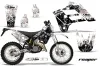 Gas Gas EC 250 Dirt Bike Graphic Kit - 2006-2008 Reaper White