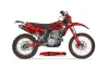 Gas Gas EC 250 Dirt Bike Graphic Kit - 2009-2010 Bone Collector Red