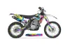 Gas Gas EC 250 Dirt Bike Graphic Kit - 2009-2010 Flashback