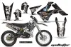 Gas Gas EC 250 Dirt Bike Graphic Kit - 2011-2012 Mad Hatter Black