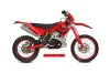 Gas Gas EC 250 Dirt Bike Graphic Kit - 2011-2012 Silver Star - Reloaded Red