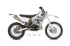 Gas Gas EC 250 Dirt Bike Graphic Kit - 2011-2012 Silver Star - Reloaded White
