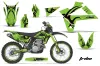 Gas Gas EC 300 Dirt Bike Graphic Kit - 2009-2010 Tribe Green