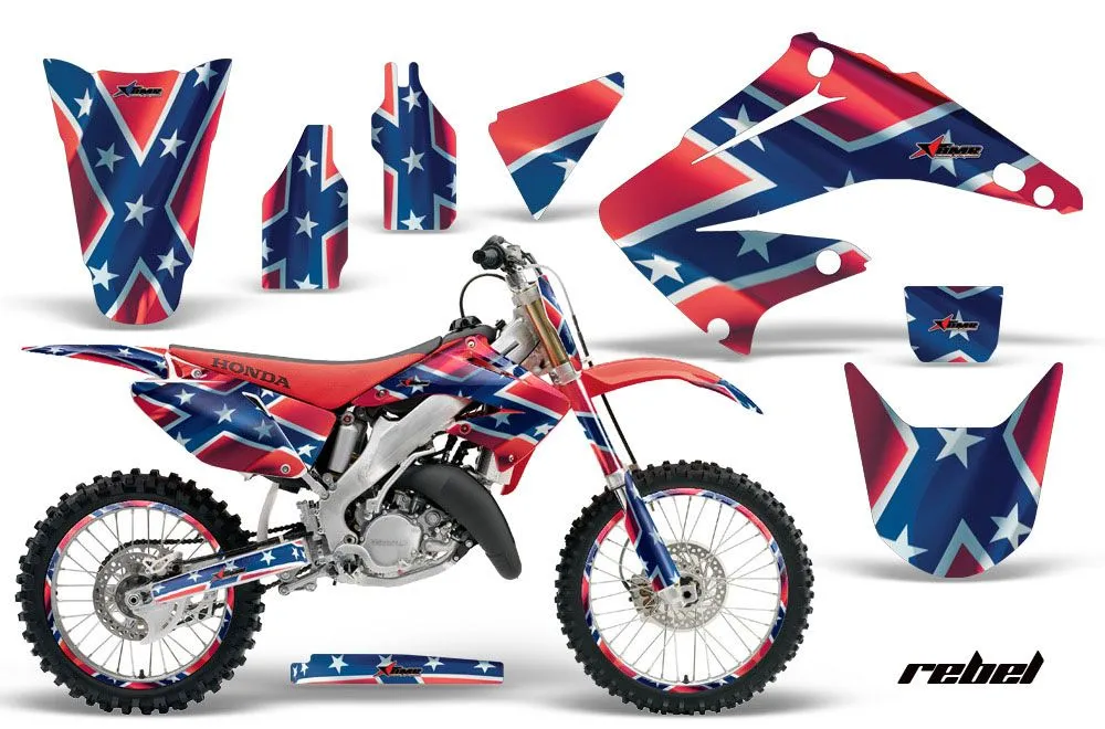 Honda CR250 Dirt Bike Custom Graphic Kit - 1995-2015