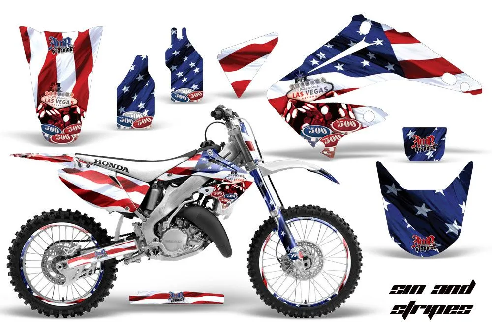 Honda CR250 Dirt Bike Custom Graphic Kit - 1995-2015