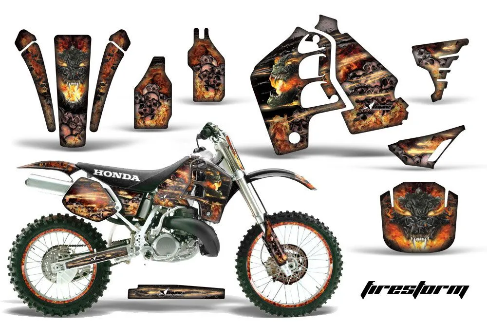 Honda CR500 Dirt Bike Custom Graphic Kit - 1989-2001