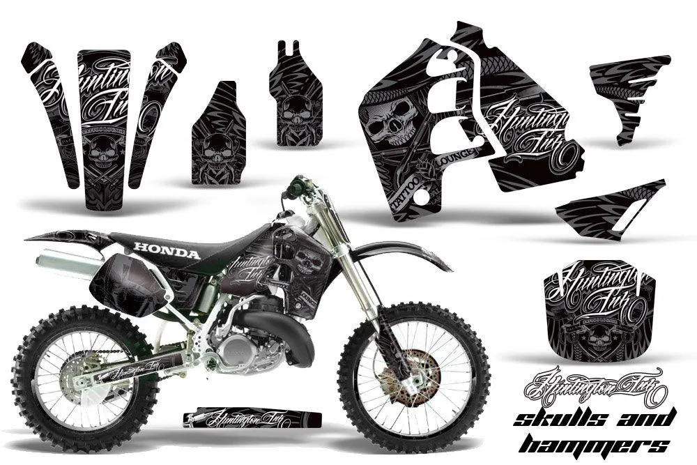 Honda CR500 Dirt Bike Custom Graphic Kit - 1989-2001