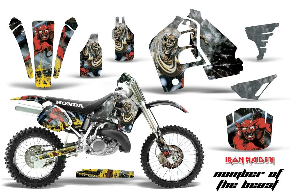 Honda CR500 Dirt Bike Custom Graphic Kit - 1989-2001