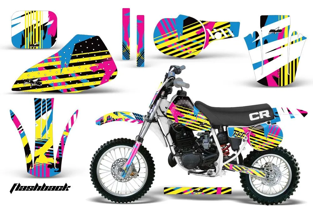 Honda CR60 Dirt Bike Custom Graphic Kit - 1984-1985