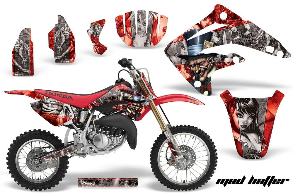 Honda CR80 Dirt Bike Custom Graphic Kit - 1996-2002