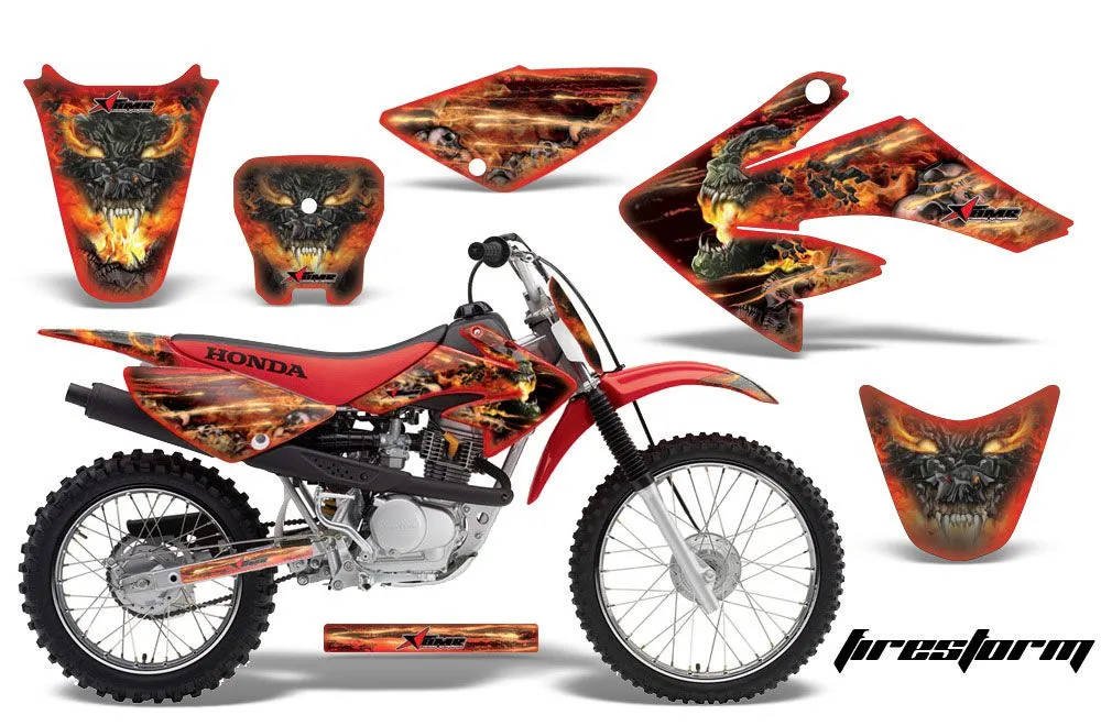 Honda CRF100 Dirt Bike Custom Graphic Kit - 2004-2010