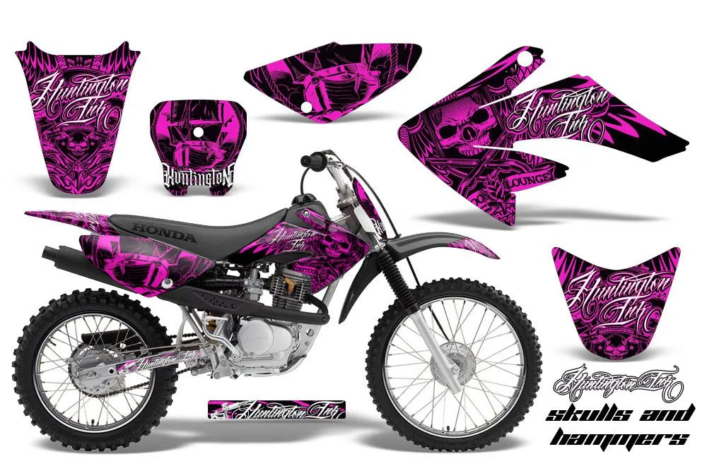 Honda CRF100 Dirt Bike Custom Graphic Kit - 2004-2010