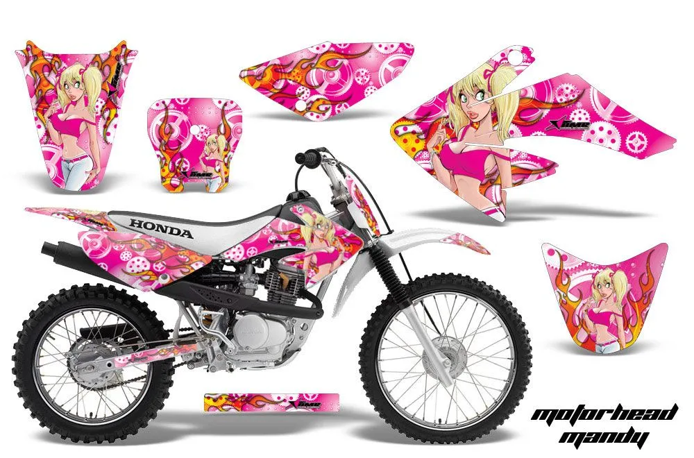 Honda CRF100 Dirt Bike Custom Graphic Kit - 2004-2010