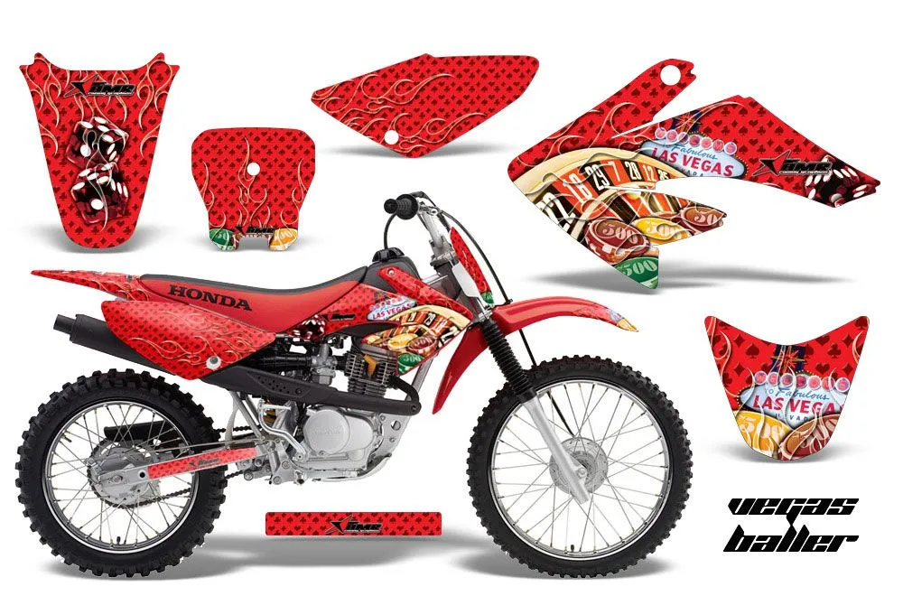 Honda CRF100 Dirt Bike Custom Graphic Kit - 2004-2010