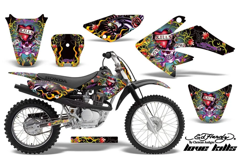 Honda CRF100 Dirt Bike Custom Graphic Kit - 2004-2010