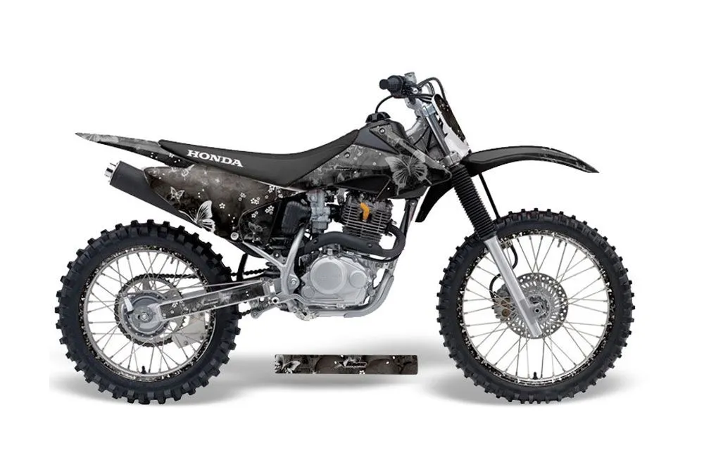 Honda CRF230 F Dirt Bike Graphic Kit - 2008-2014 Butterfly Black