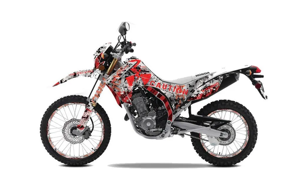 Honda CRF250 L Enduro Dirt Bike Graphic Kit - 2013-2020 Meltdown Red
