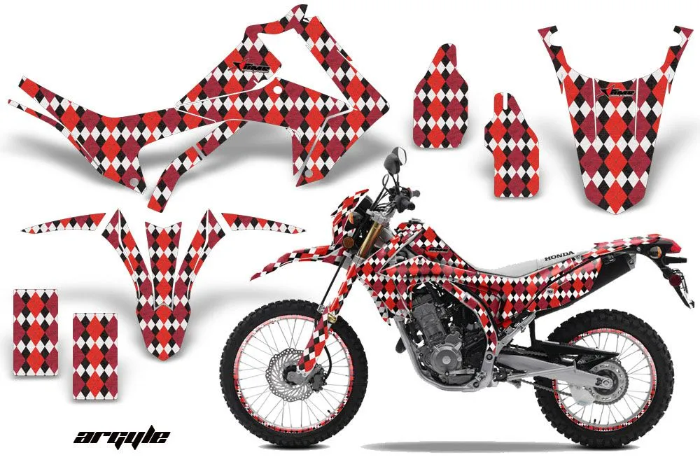 Honda CRF250 M Enduro Dirt Bike Custom Graphic Kit - 2013-2020