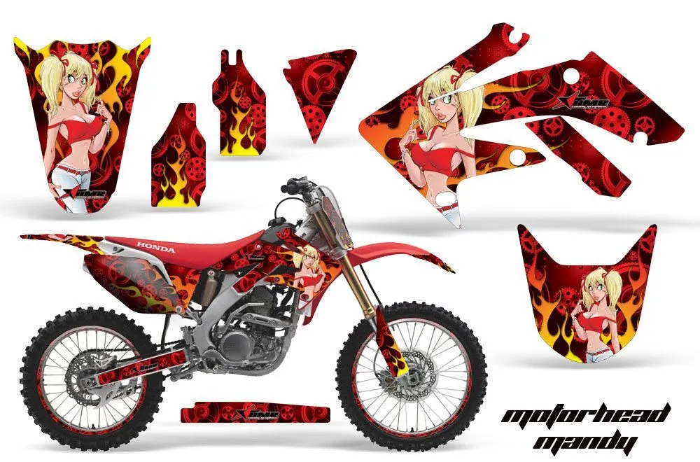 Honda CRF250 R Dirt Bike Custom Graphic Kit - 2004-2013