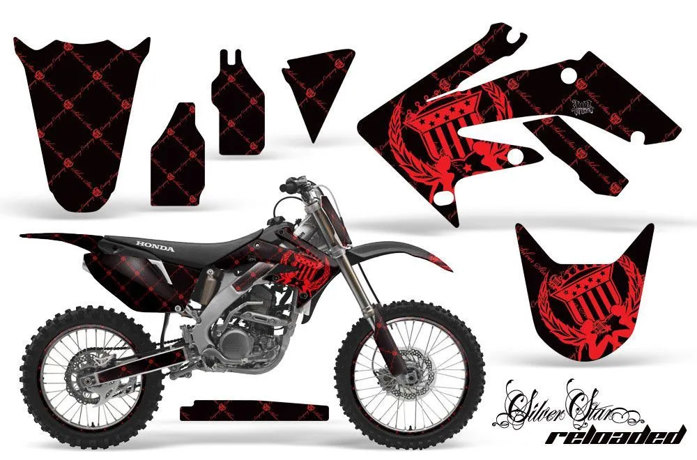 Honda CRF250 R Dirt Bike Custom Graphic Kit - 2004-2013