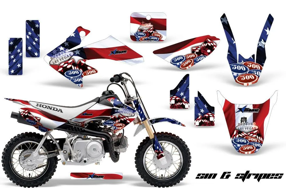 Honda CRF50 Dirt Bike Custom Graphic Kit - 2004-2024