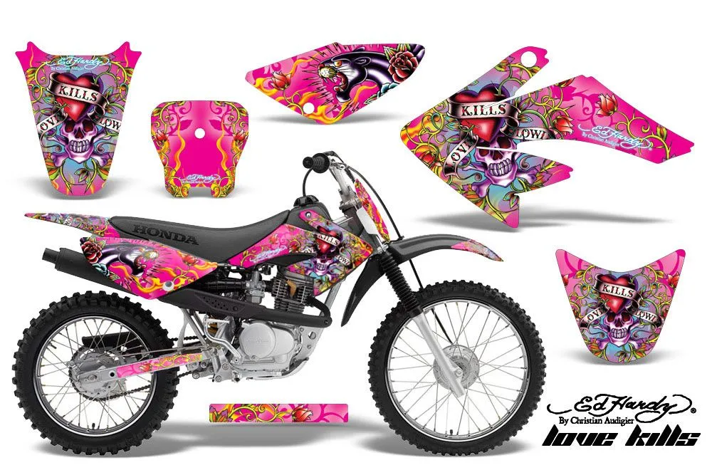 Honda CRF70 Dirt Bike Custom Graphic Kit - 2004-2015