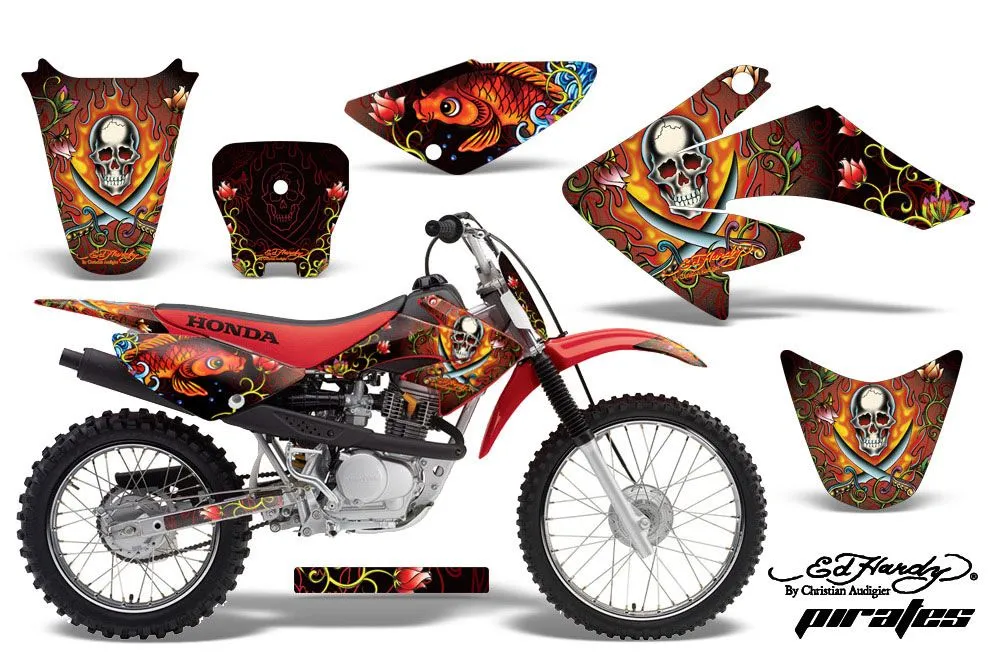 Honda CRF80 Dirt Bike Custom Graphic Kit - 2004-2010