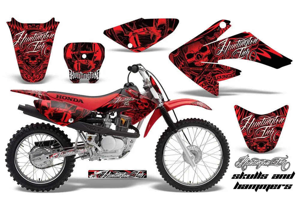 Honda CRF80 Dirt Bike Custom Graphic Kit - 2004-2010