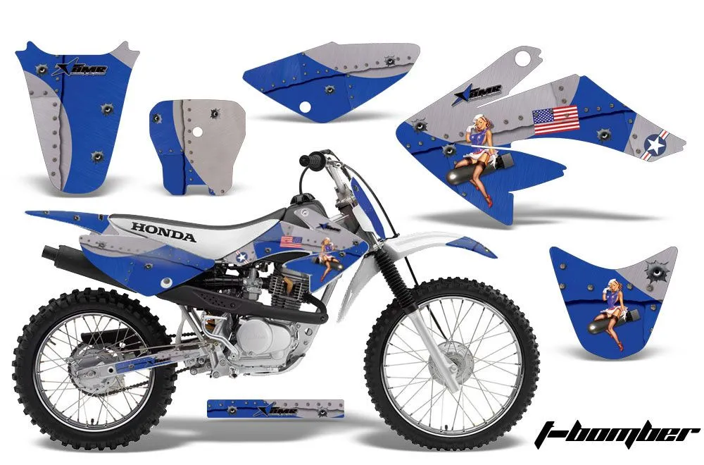Honda CRF80 Dirt Bike Custom Graphic Kit - 2004-2010