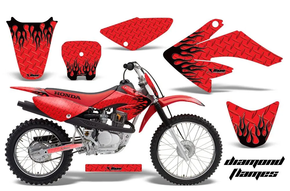 Honda CRF80 Dirt Bike Custom Graphic Kit - 2004-2010