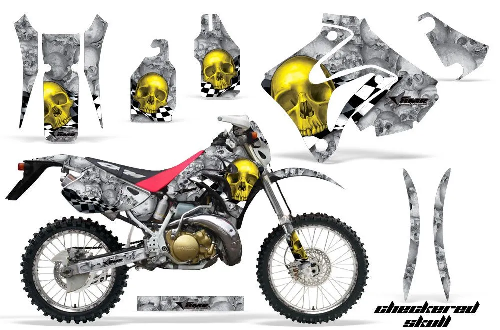 Honda CRM 250 AR Dirt Bike Custom Graphic Kit - 1989-1999