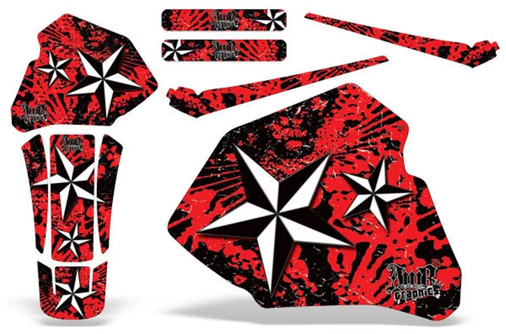 Honda XR100 Dirt Bike Custom Graphic Kit - 1985-2000