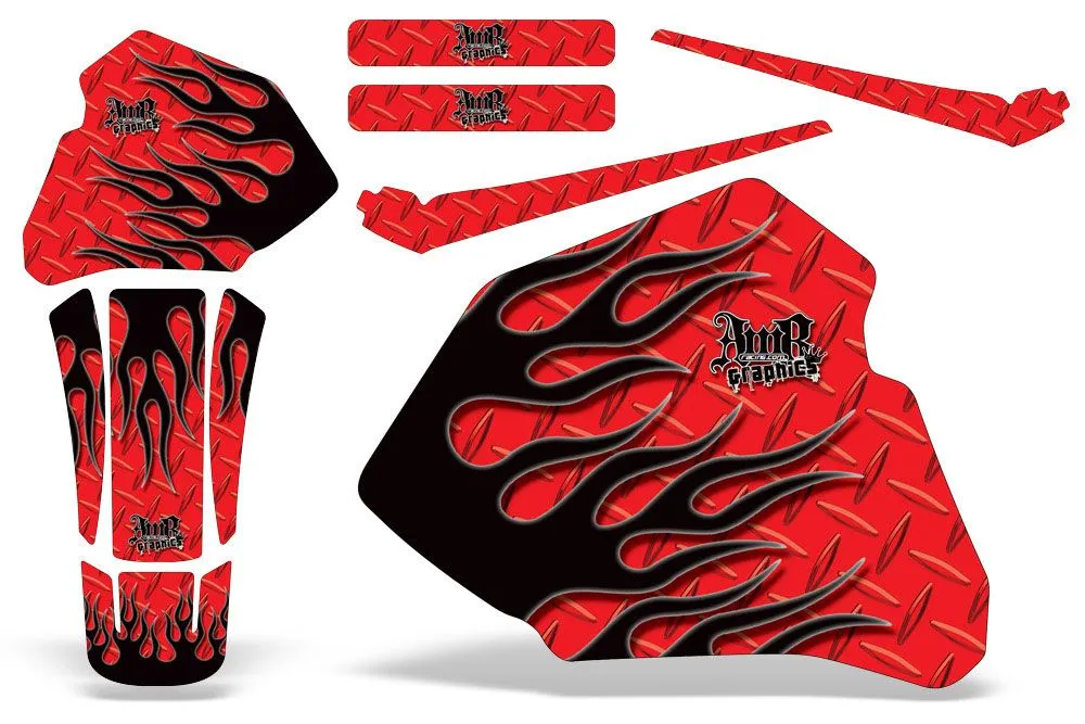 Honda XR100 Dirt Bike Custom Graphic Kit - 1985-2000