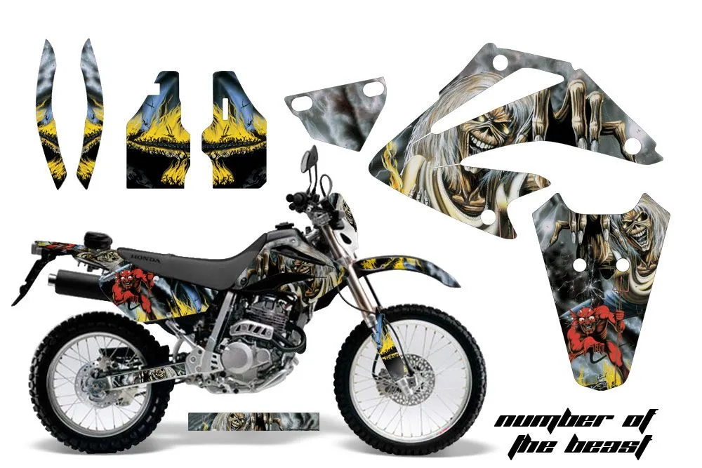 Honda XR250 SM Dirt Bike Custom Graphic Kit - 2003-2005