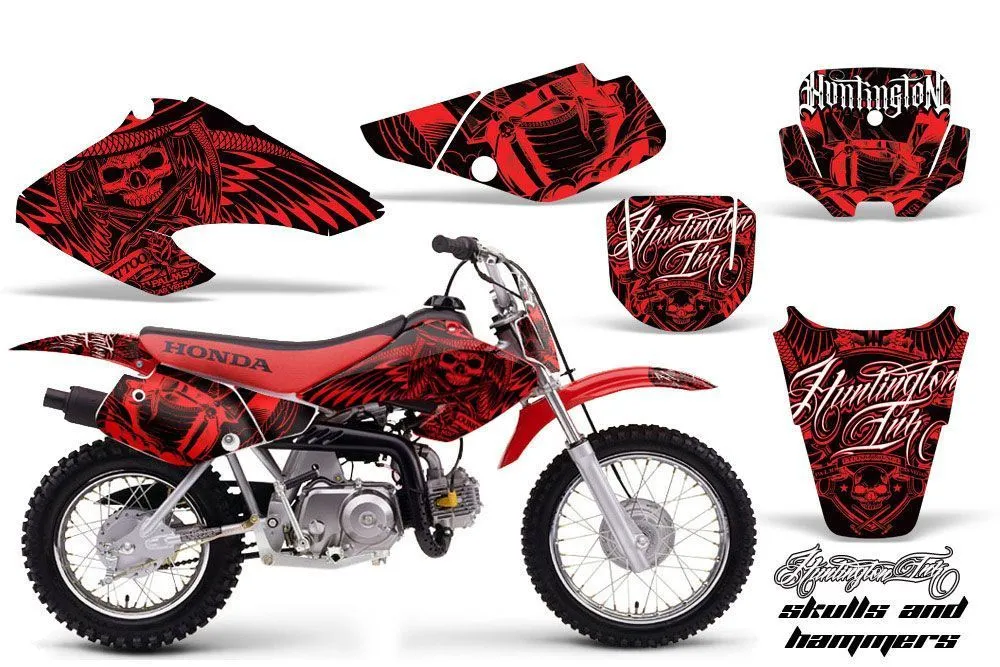 Honda XR50 Dirt Bike Custom Graphic Kit - 2000-2003