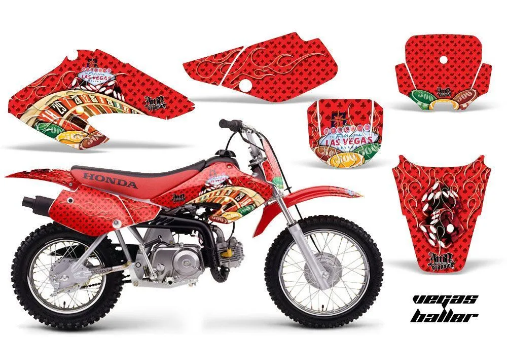 Honda XR70 Dirt Bike Custom Graphic Kit - 2001-2003