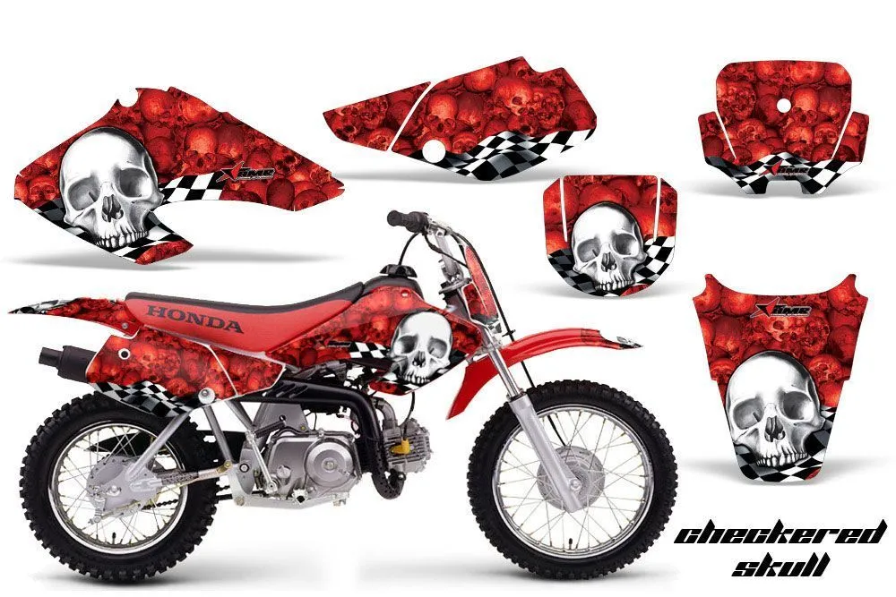 Honda XR70 Dirt Bike Custom Graphic Kit - 2001-2003