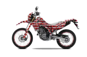 Honda CRF250 L Enduro Dirt Bike Graphic Kit - 2013-2020 Argyle Red