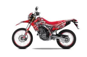 Honda CRF250 L Enduro Dirt Bike Graphic Kit - 2013-2020 Deaden Red